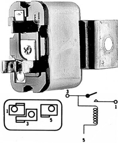 HORN RELAY FORD & MUSTANG THUNDERBIRD FAIRLAINE TORINO