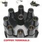 NOS Distributor Cap Rotor Points Condenser AMC CHRYSLER DESOTO DODGE PLYMOUTH
