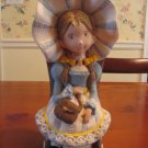Hand Painted and Antiqued Holly Hobbie Figurine