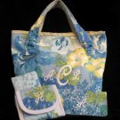 3 letter monogram  Angela Custom Tote