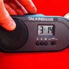 ENGLISH SPEAKING CLOCK Talking Time Voice Alarm Snooze Human Voice