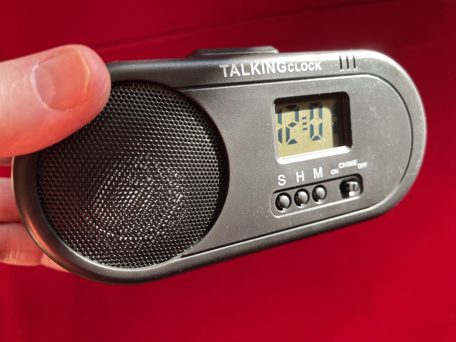 SPANISH SPEAKING CLOCK Talking Time Voice Alarm Snooze Human Voice