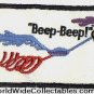 beep beep ORIGINAL 1960s Roadrunner Employee Patch