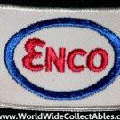 ORIGINAL OLD Enco Gas Oil Station Employee Patch Pocket Sleeve Hat