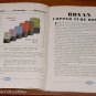 1929 BRYAN COPPER TUBE BOILER original Catalog containing ASBESTOS