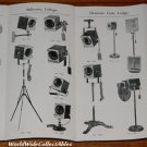 old illustrated SPOT LIGHTS ELECTRIC STAGE EFFECTS PROJECTION brochure catalog