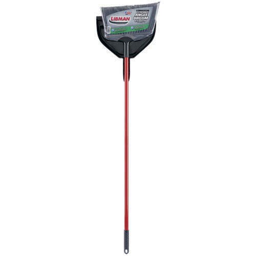 Commercial Extra Wide Angle Broom w/ Dustpan