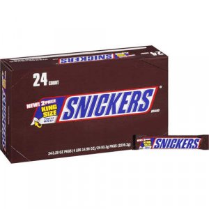 Snickers Candy Bars - King Size (24 pack)