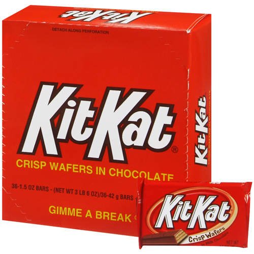 Kit Kat Crisp Wafers In Chocolate (36 Bars)