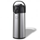 Stainless Steel Coffee / Tea Air-Pot with Lever  (2.2 L)