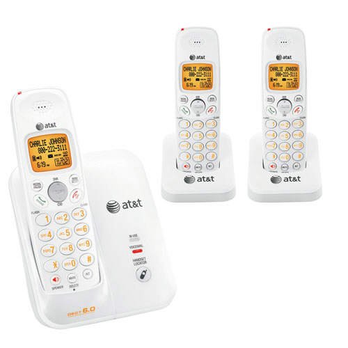 AT&T DECT 6.0 Three Handset Cordless Telephone (EL51359)