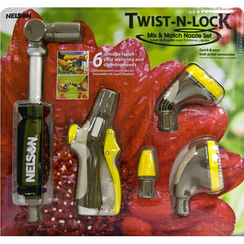 Nelson TwistNLock Watering Nozzle Set