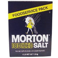 Morton - Iodized Table Salt  (4lb. box)