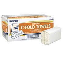 Marathon&Acirc;&reg; - C-Fold Towels White  (2400ct)