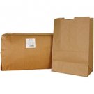 Kraft Paper Bags, 1/6-57# (500 ct. - 11-15/16" x 6-3/4" x 17" )