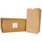 25# Kraft Paper Bags  (500 ct. - 8-1/4" x 6" x 15-1/4")