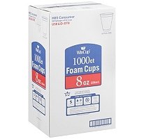 WinCup&Acirc;&reg; - Foam Cups  (1000ct. - 8oz.)