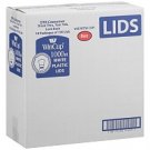 White Plastic Lids  (1000ct. / 8 oz. Size)