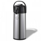 Stainless Steel Coffee / Tea Air-Pot with Lever  (4 Pack / 2.2 L)
