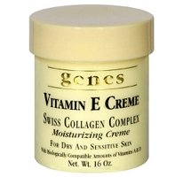 Genes Vitamin E - Swiss Collagen Complex Moisturizing Creme  (2 Packmplex / 16oz)