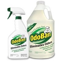 OdoBan - Odor Eliminator & Multi-Purpose Cleaner Pack ( 4 Pack / 128oz jug & 24oz bottle each pack )