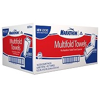 Marathon&Acirc;&reg; - Multi-fold Folded Towels White  (4,000ct)