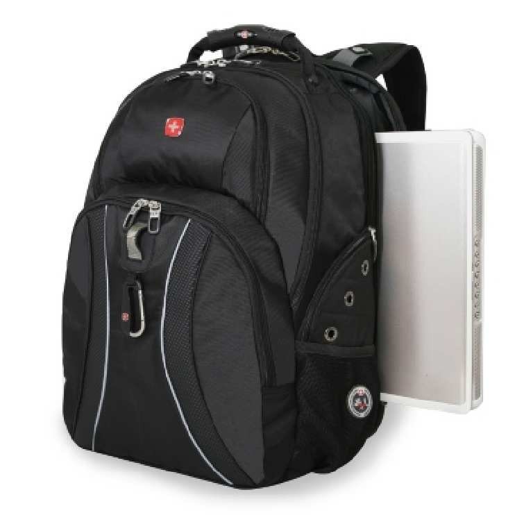 SwissGear - Wired Laptop Computer Backpack
