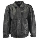 Maxam® Brand Italian Mosaic™ Design Genuine Top Grain Lambskin Leather Jacket - 3X-LARGE