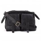 Embassy™ Hand-Sewn Pebble Grain™ Genuine Leather Purse in Black   FREE SHIPPING Included