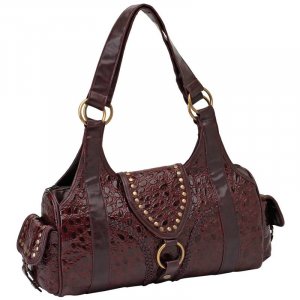 Embassy&acirc;�&cent; Solid Genuine Leather Burgundy Purse   FREE SHIPPING Included