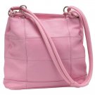 Pink Solid Genuine Leather Purse - FREE SHIPPING Included