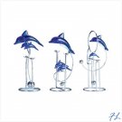 SWINGING DOLPHIN SCULPTURES - 33655