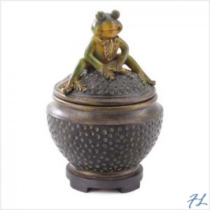 FRIENDLY FROG TRINKET BOX - 38455