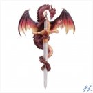 SWORD AND DRAGON WALL PLAQUE - 32201