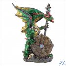 ARMORED DRAGON STATUE - 39358