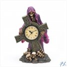 GRIM REAPER CROSS CLOCK - 37071