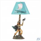 VIKING LAMP - POLYRESIN - 38012