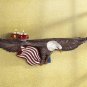 FREEDOM EAGLE CURIO SHELF - 38680
