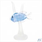 CRYSTAL CUT BLUE FISH - 37927