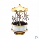 GLASS CAROUSEL - 22770