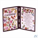 'FRIENDSHIP' PLAQUE - 25014