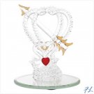 SPUN-GLASS LOVING SWANS - 39626