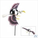 EAGLE GAZING-BALL GARDEN STAKE - 38859