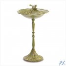 ANTIQUE IRON BIRDBATH - 38271