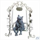 LOVING FROGS ON SWING - 33909