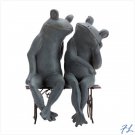 LOVING FROGS ON BENCH - 31730