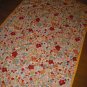 Fleece blanket embroidered