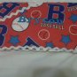 Baseball themed wipes case