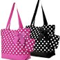 Zebra damask polka dots peace sign houndstooth canvas bags