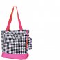 Zebra damask polka dots peace sign houndstooth canvas bags